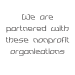 We are partnered with